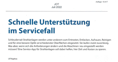 Schnelle Unterstützung im Servicefall