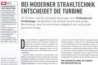 Bei moderner Strahltechnik entscheidet die Turbine 