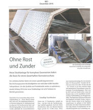 Ohne Rost und Zunder - Strahlanlage für komplexe Geometrien